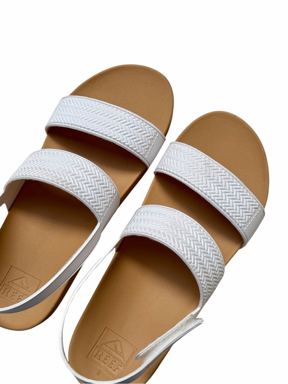 Reef Kids White Water Vista Hook Loop Sandals Size 3 Girls - Picture 10 of 11